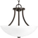 Progress Canada - Two Light Semi-Flush Convertible - Gather - Antique Bronze- Union Lighting Luminaires Decor
