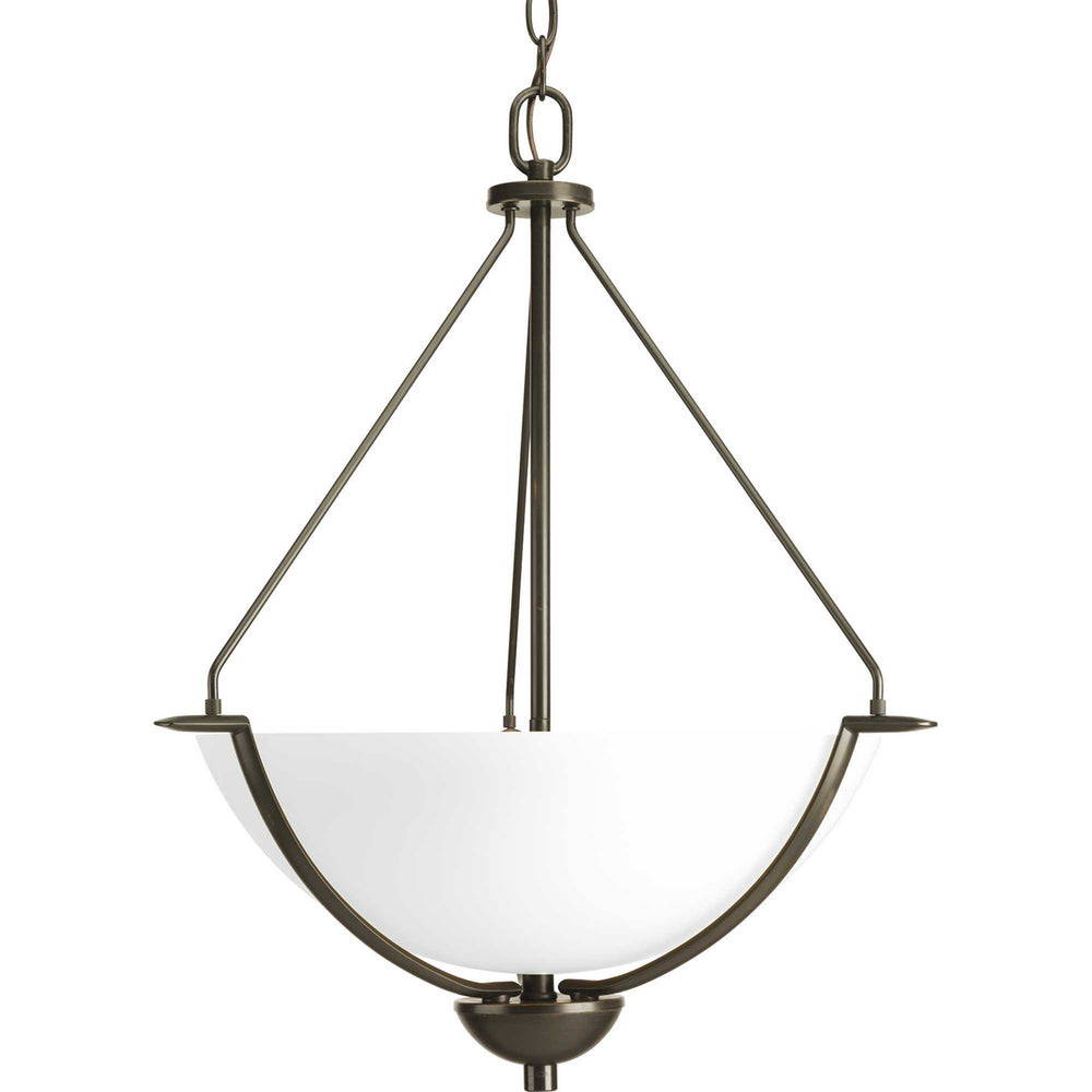 Progress Canada - Three Light Pendant - Bravo - Antique Bronze- Union Lighting Luminaires Decor