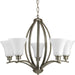 Progress Canada - Five Light Chandelier - Joy - Antique Bronze- Union Lighting Luminaires Decor