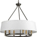 Progress Canada - Six Light Chandelier - Cherish - Antique Bronze- Union Lighting Luminaires Decor