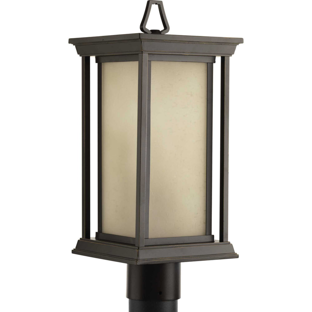 Progress Canada - One Light Post Lantern - Endicott - Antique Bronze- Union Lighting Luminaires Decor