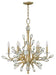 Fredrick Ramond Canada - LED Chandelier - Eve - Champagne Gold- Union Lighting Luminaires Decor