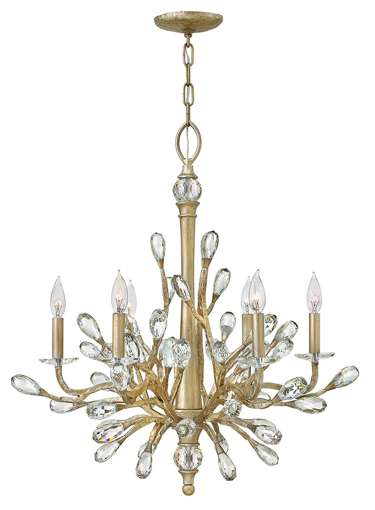 Fredrick Ramond Canada - LED Chandelier - Eve - Champagne Gold- Union Lighting Luminaires Decor