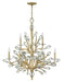 Fredrick Ramond Canada - LED Chandelier - Eve - Champagne Gold- Union Lighting Luminaires Decor