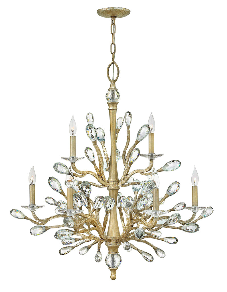 Fredrick Ramond Canada - LED Chandelier - Eve - Champagne Gold- Union Lighting Luminaires Decor