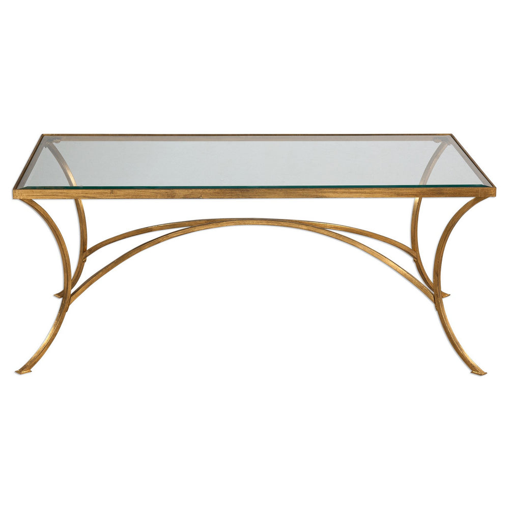Uttermost - Coffee Table - Alayna - Antiqued Gold Leaf- Union Lighting Luminaires Decor