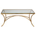 Uttermost - Coffee Table - Alayna - Antiqued Gold Leaf- Union Lighting Luminaires Decor