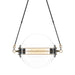 Hubbardton Forge - Two Light Pendant - Otto - Black with Brass Accents- Union Lighting Luminaires Decor