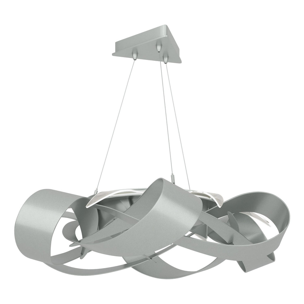 Hubbardton Forge - LED Pendant - Flux - Vintage Platinum- Union Lighting Luminaires Decor