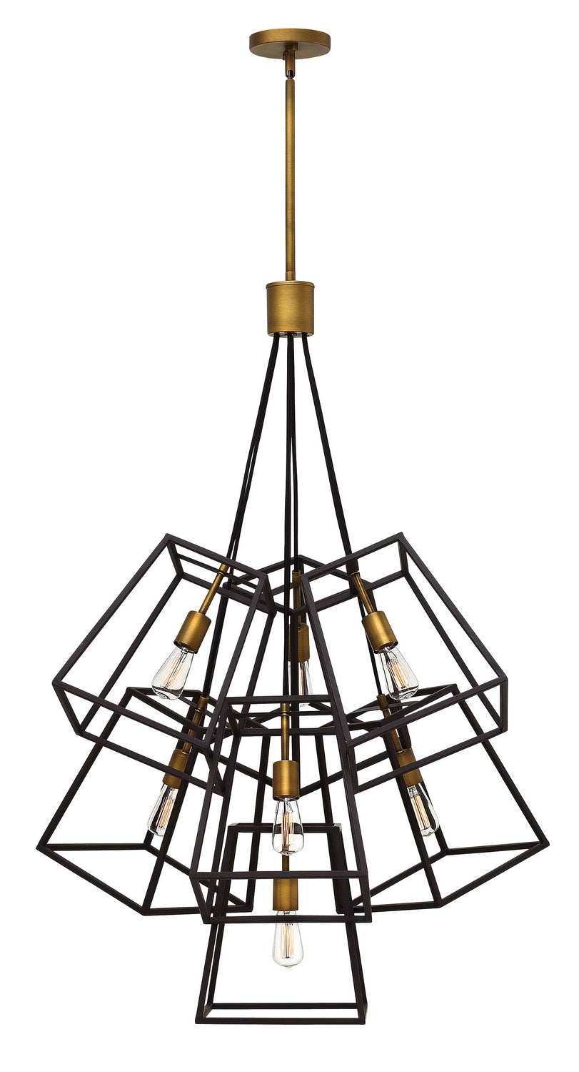 Hinkley Canada - LED Chandelier - Fulton - Bronze- Union Lighting Luminaires Decor