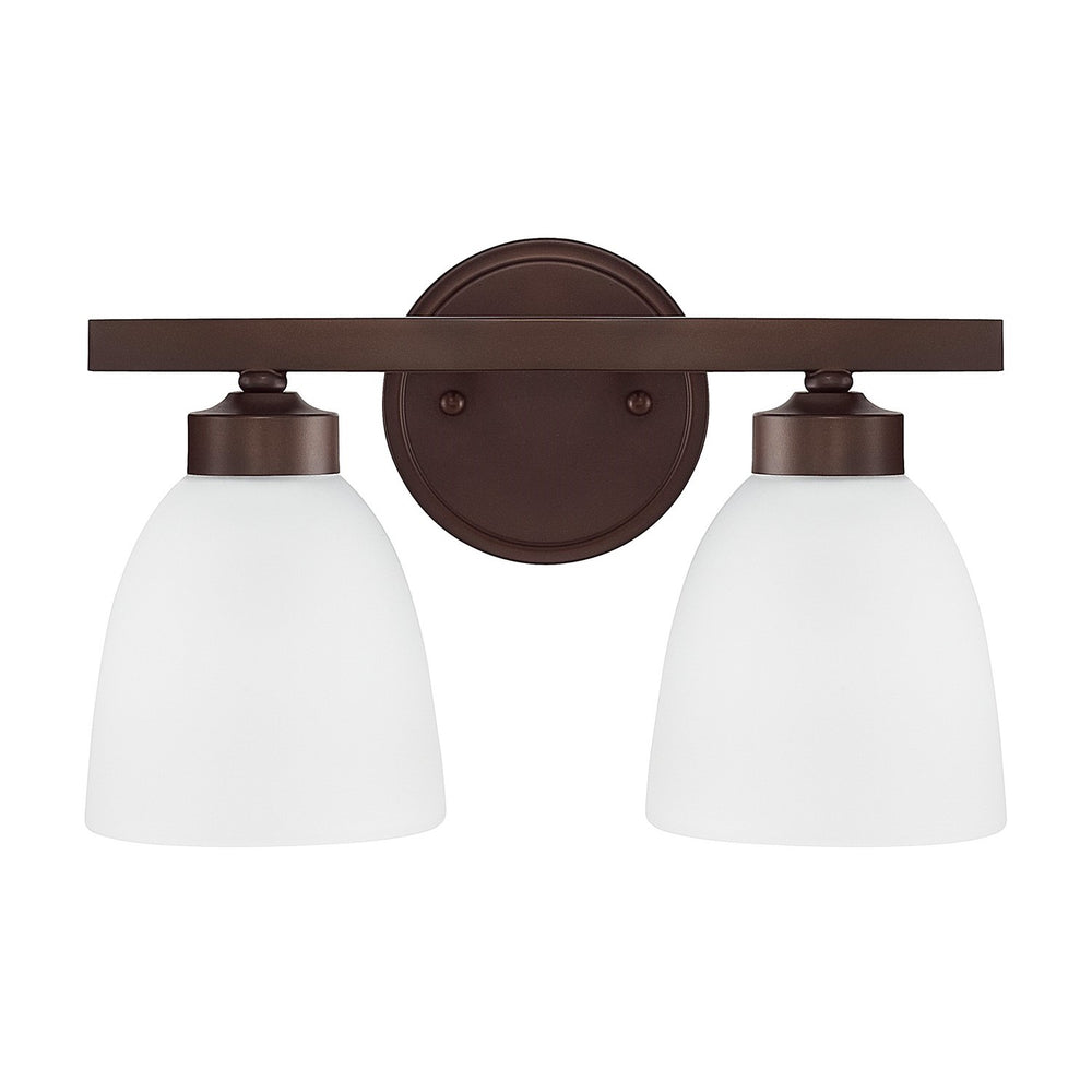 Capital Lighting - Two Light Vanity - Jameson - Bronze- Union Lighting Luminaires Decor