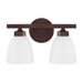 Capital Lighting - Two Light Vanity - Jameson - Bronze- Union Lighting Luminaires Decor