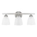 Capital Lighting - Three Light Vanity - Jameson - Brushed Nickel- Union Lighting Luminaires Decor