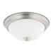 Capital Lighting - Two Light Flush Mount - Bates - Brushed Nickel- Union Lighting Luminaires Decor