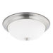 Capital Lighting - Three Light Flush Mount - Bates - Brushed Nickel- Union Lighting Luminaires Decor