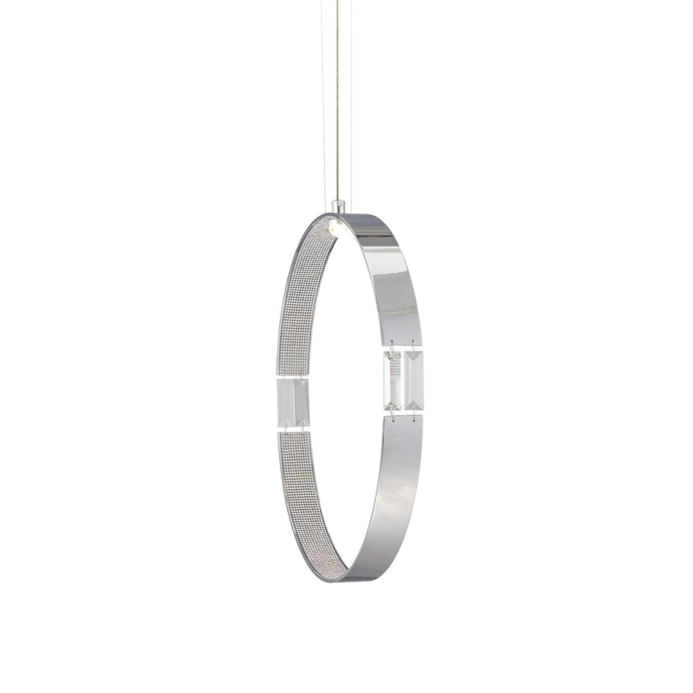 Eurofase Canada - One Light PENDANT - Glade - Chrome- Union Lighting Luminaires Decor