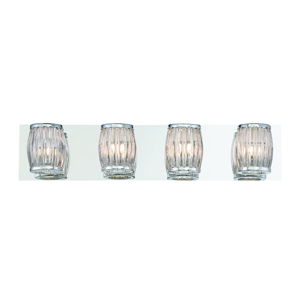 Eurofase Canada - Four Light Bathbar - Barile - Chrome- Union Lighting Luminaires Decor