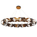 Eurofase Canada - BANDERIA-CHD-44IN-BZGM-BZ - BANDERIA - Bronze-Gold- Union Lighting Luminaires Decor