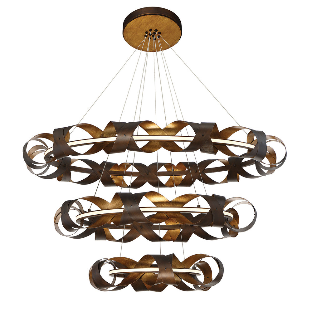 Eurofase Canada - BANDERIA-CHD-3LT-44IN-BZGM-BZ - BANDERIA - Bronze-Gold- Union Lighting Luminaires Decor
