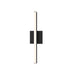 Sonneman - LED Bath Bar - Stix - Satin Black- Union Lighting Luminaires Decor
