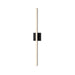 Sonneman - LED Bath Bar - Stix - Satin Black- Union Lighting Luminaires Decor