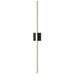 Sonneman - LED Bath Bar - Stix - Satin Black- Union Lighting Luminaires Decor