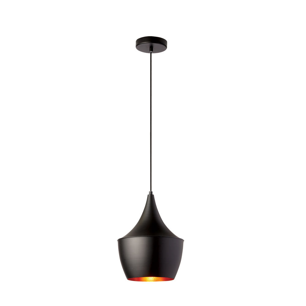 Dainolite Canada - One Light Pendant - Helsinki - Black- Union Lighting Luminaires Decor