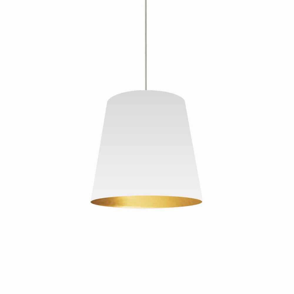 Dainolite Canada - One Light Pendant - Oversized Drum - White- Union Lighting Luminaires Decor