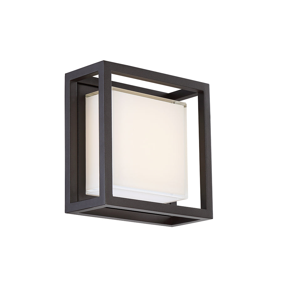 Modern Forms Canada - LED Outdoor Wall Sconce - Framed - Bronze- Union Lighting Luminaires Decor