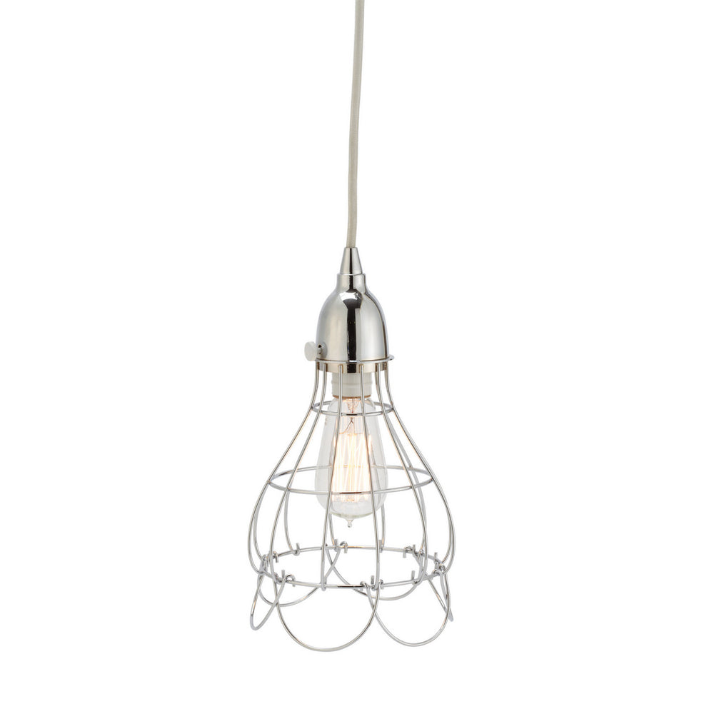 ELK Home - One Light Mini Pendant - Wire - Silver- Union Lighting Luminaires Decor