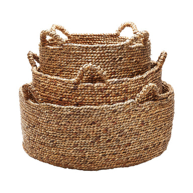 ELK Home - Basket - Set of 3 - Natural Low Rise - Natural- Union Lighting Luminaires Decor