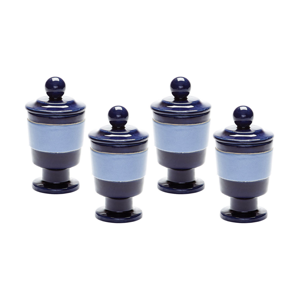 ELK Home - Votive - Filled Votive - Navy- Union Lighting Luminaires Decor