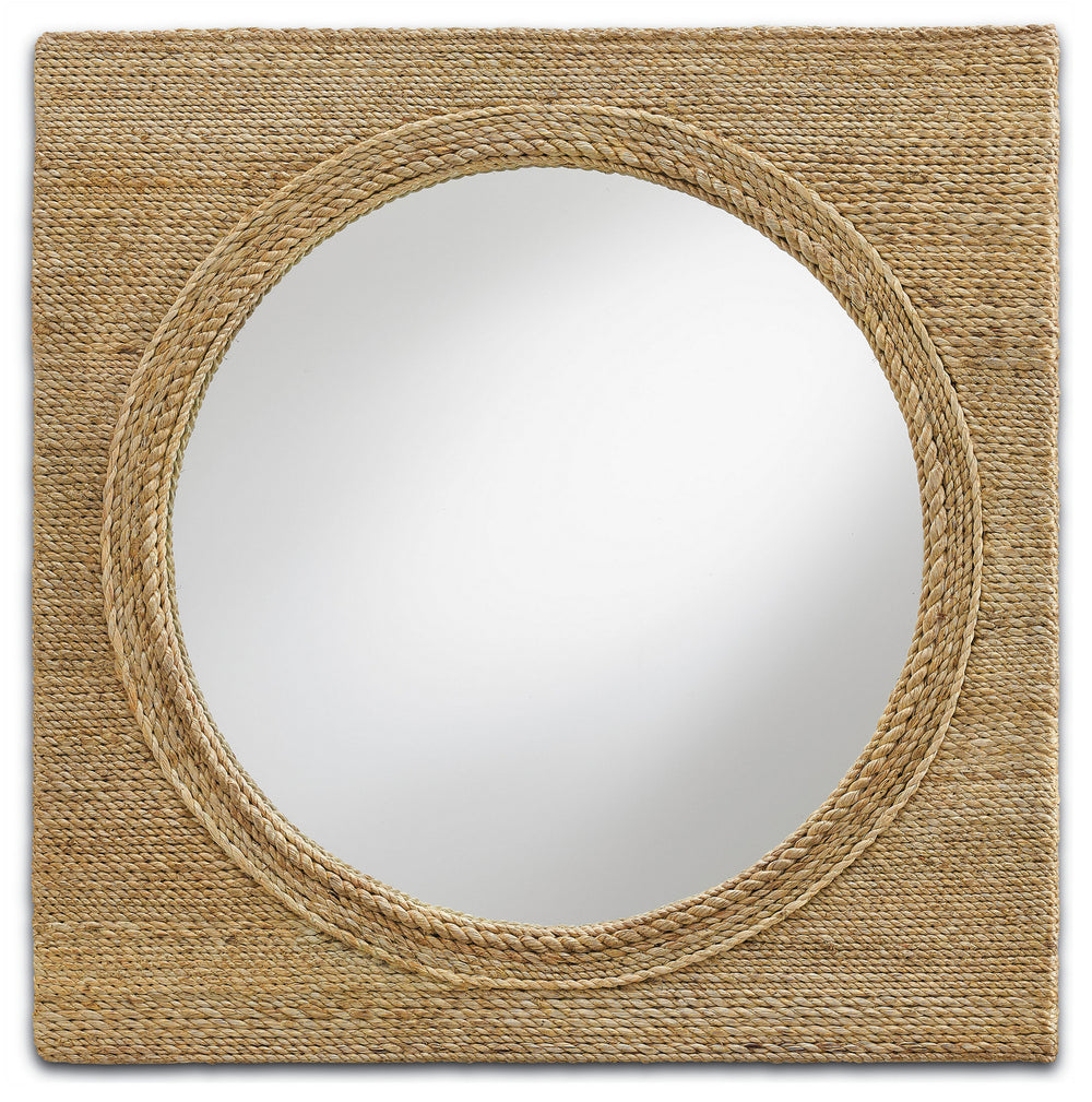 Currey and Company - Mirror - Tisbury Collection - Natural/Mirror- Union Lighting Luminaires Decor