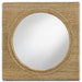 Currey and Company - Mirror - Tisbury Collection - Natural/Mirror- Union Lighting Luminaires Decor