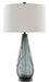 Currey and Company - One Light Table Lamp - Nightcap - Blue-Gray/Clear- Union Lighting Luminaires Decor