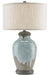Currey and Company - One Light Table Lamp - Chatswood - Blue-Green/Gray- Union Lighting Luminaires Decor