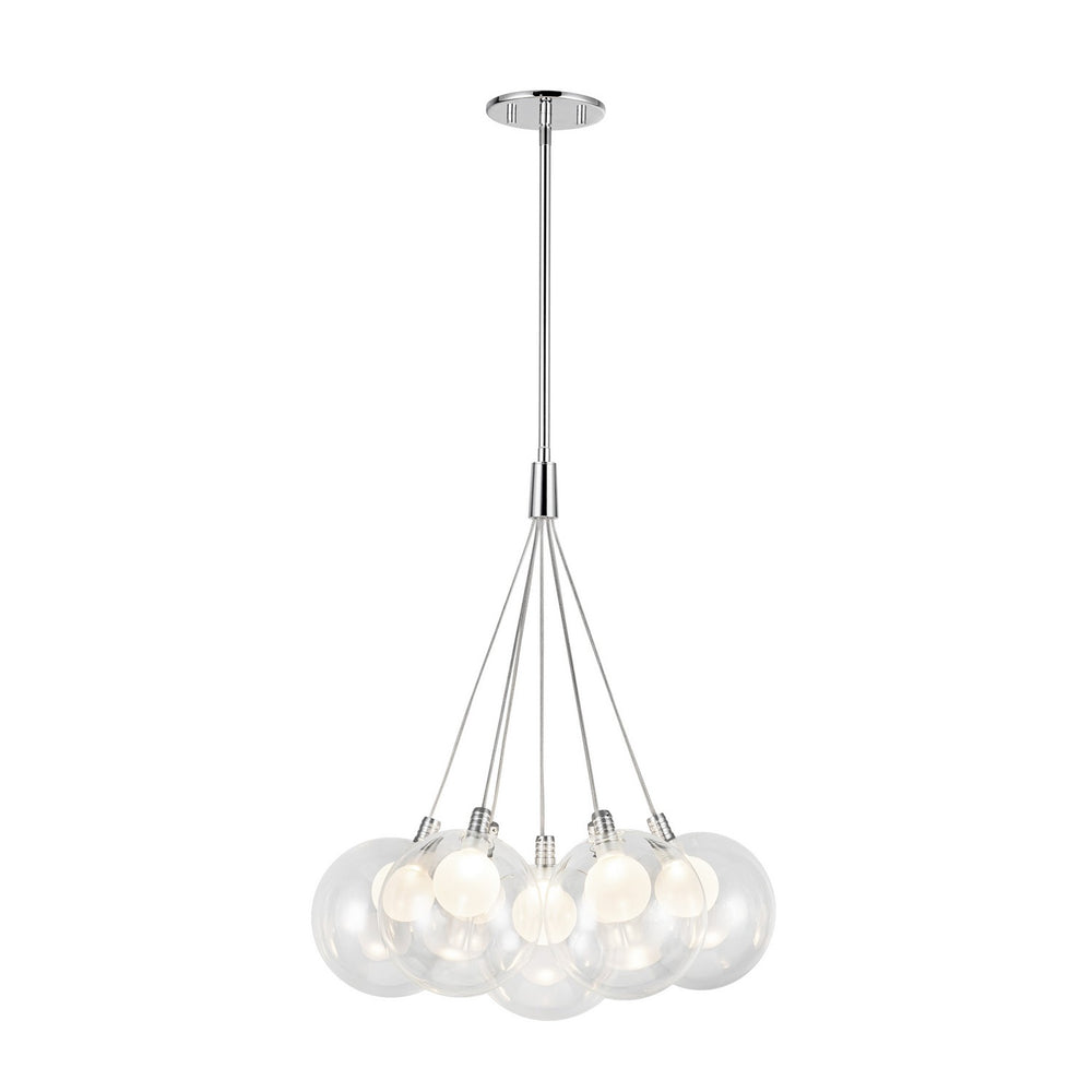 Kuzco Canada - LED Chandelier - Bolla - Chrome- Union Lighting Luminaires Decor