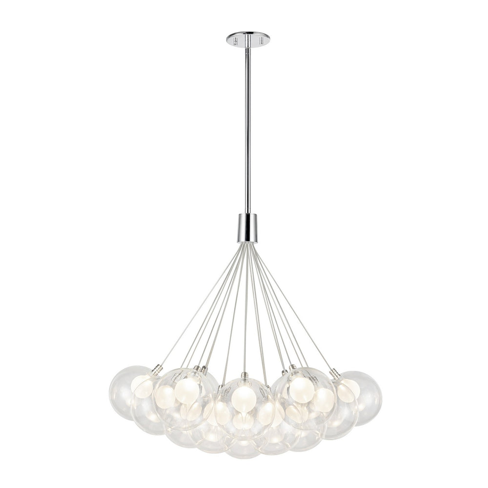 Kuzco Canada - LED Chandelier - Bolla - Chrome- Union Lighting Luminaires Decor