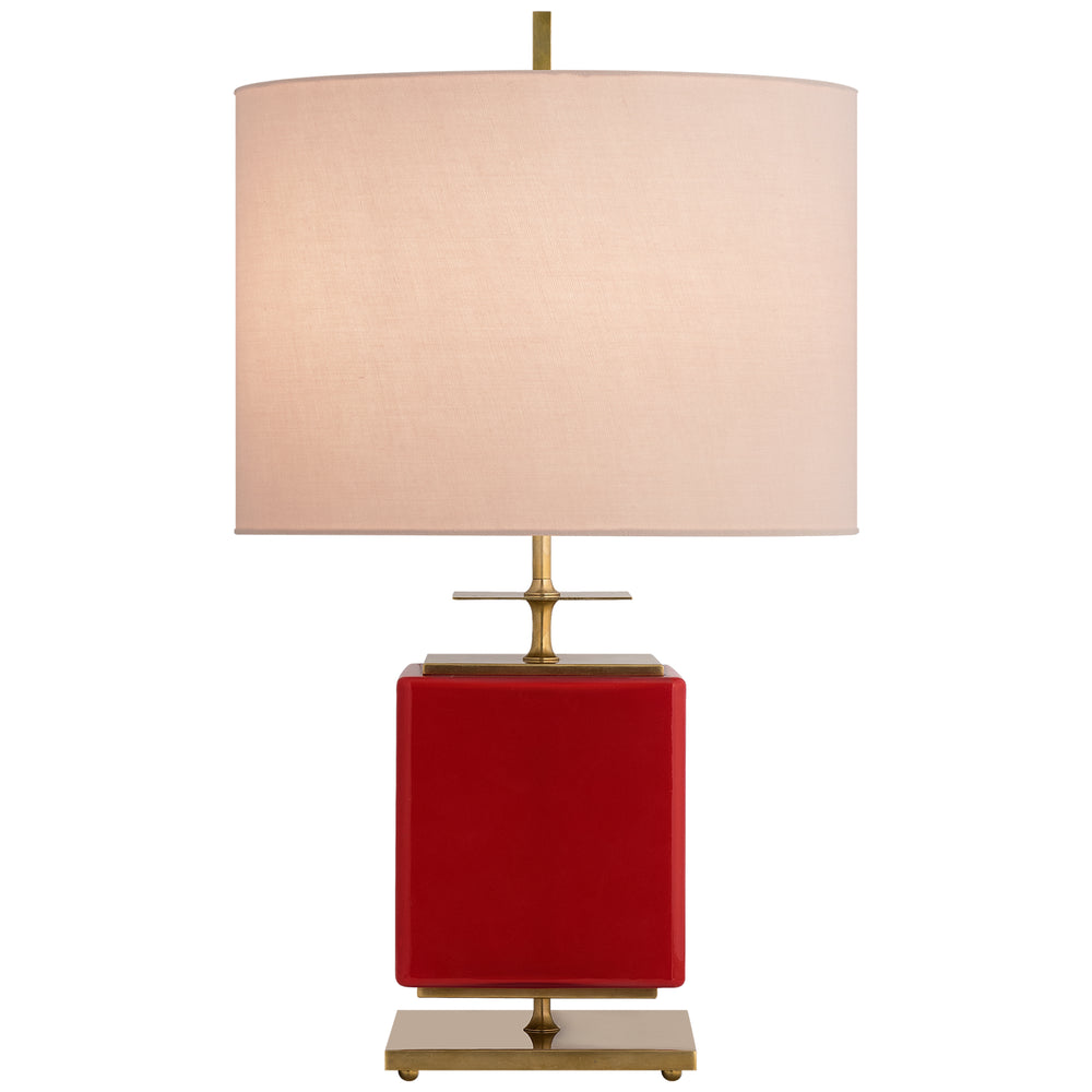 Visual Comfort Signature Canada - One Light Table Lamp - Beekman - Maraschino- Union Lighting Luminaires Decor