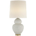 Visual Comfort Signature Canada - Two Light Table Lamp - Michelena - Chalk White- Union Lighting Luminaires Decor
