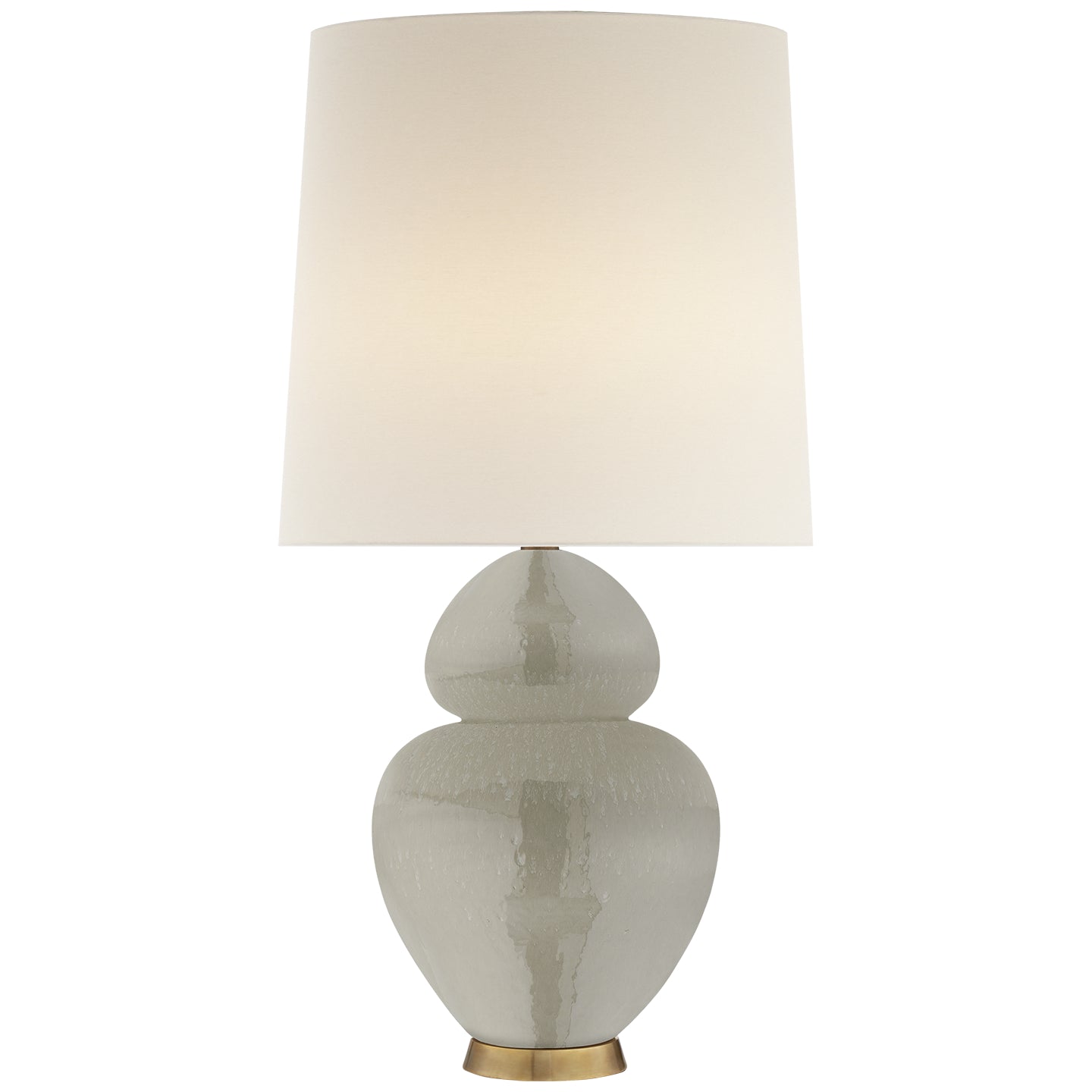 Visual Comfort Signature Canada - Two Light Table Lamp - Michelena - Shellish Gray- Union Lighting Luminaires Decor