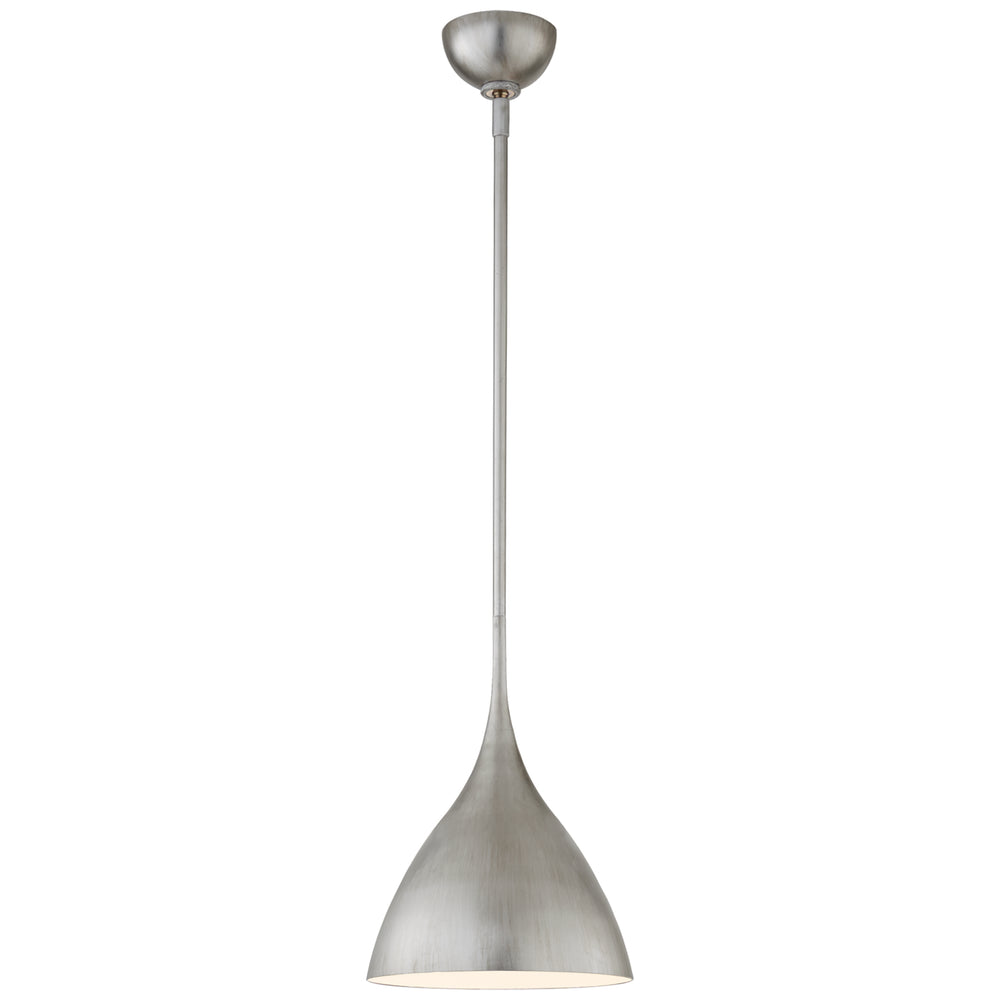 Visual Comfort Signature Canada - One Light Pendant - Agnes - Burnished Silver Leaf- Union Lighting Luminaires Decor