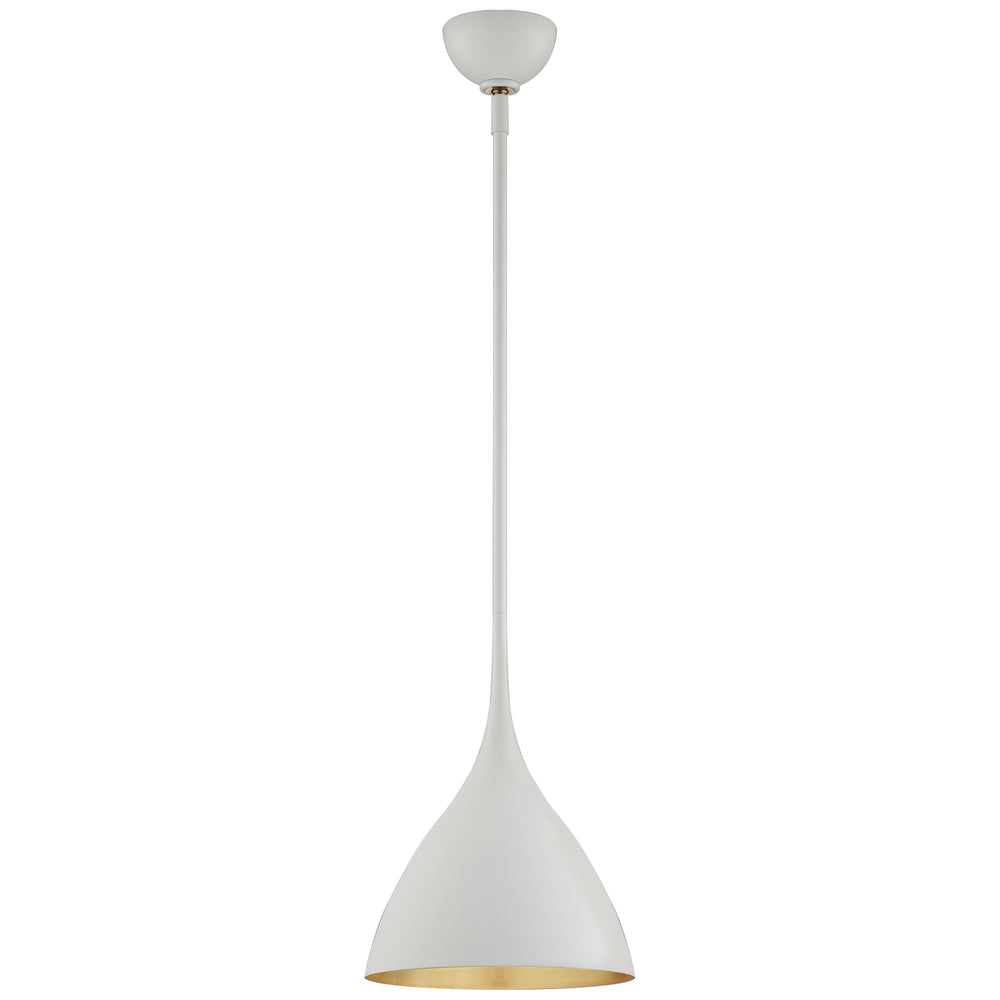 Visual Comfort Signature Canada - One Light Pendant - Agnes - Plaster White- Union Lighting Luminaires Decor