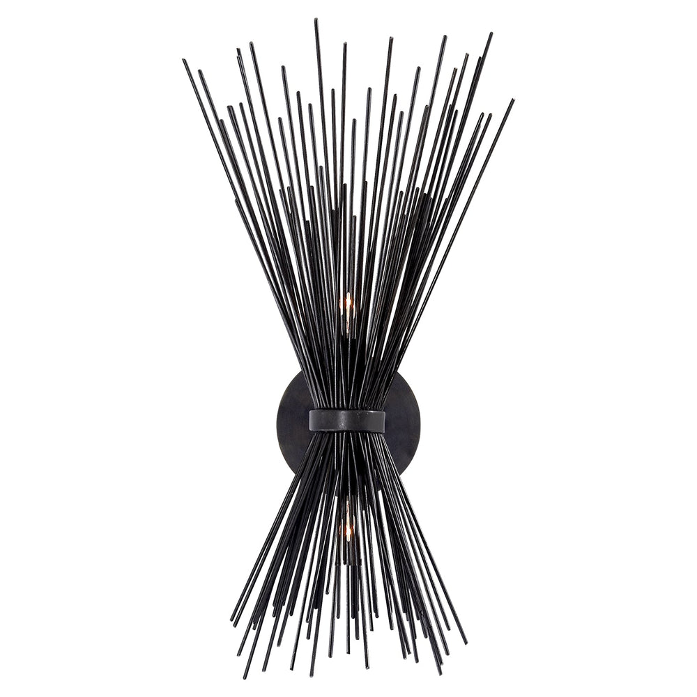 Visual Comfort Signature Canada - Two Light Wall Sconce - Strada - Aged Iron- Union Lighting Luminaires Decor