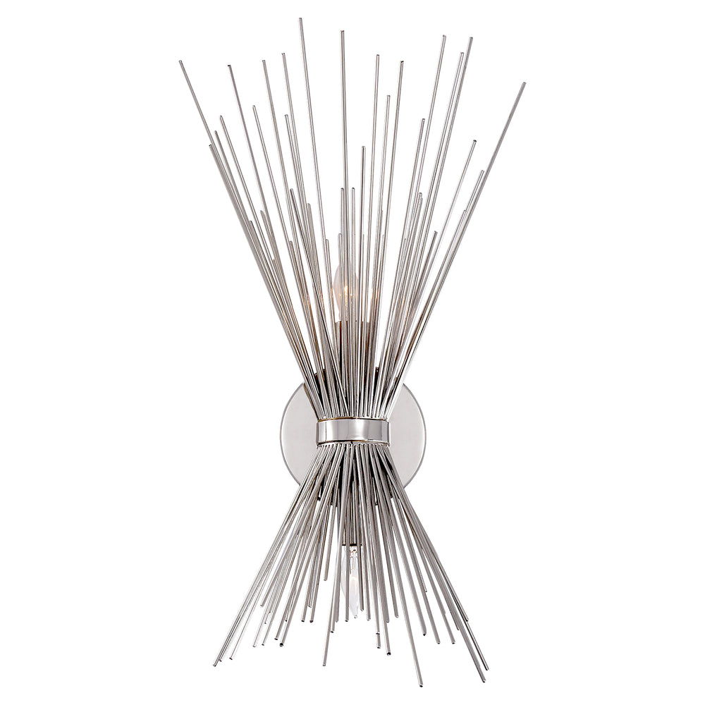 Visual Comfort Signature Canada - Two Light Wall Sconce - Strada - Polished Nickel- Union Lighting Luminaires Decor