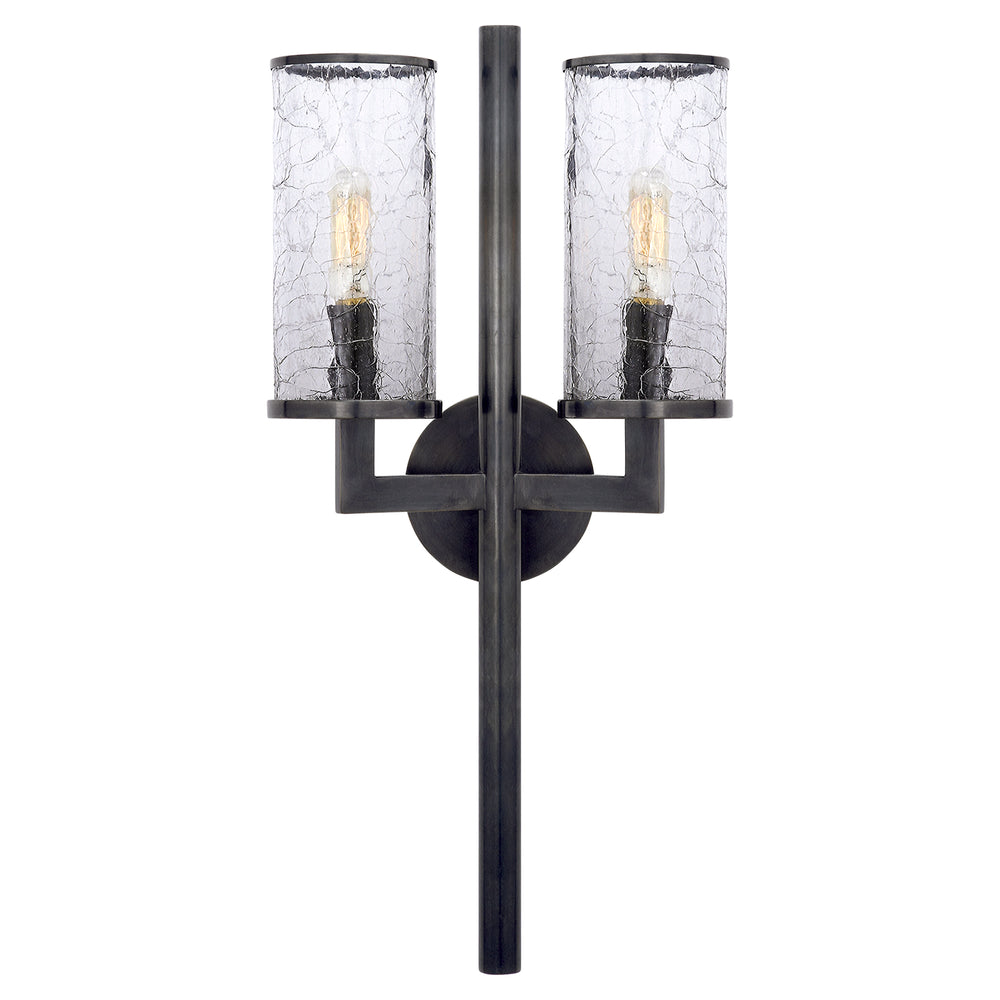 Visual Comfort Signature Canada - Two Light Wall Sconce - Liaison - Bronze- Union Lighting Luminaires Decor