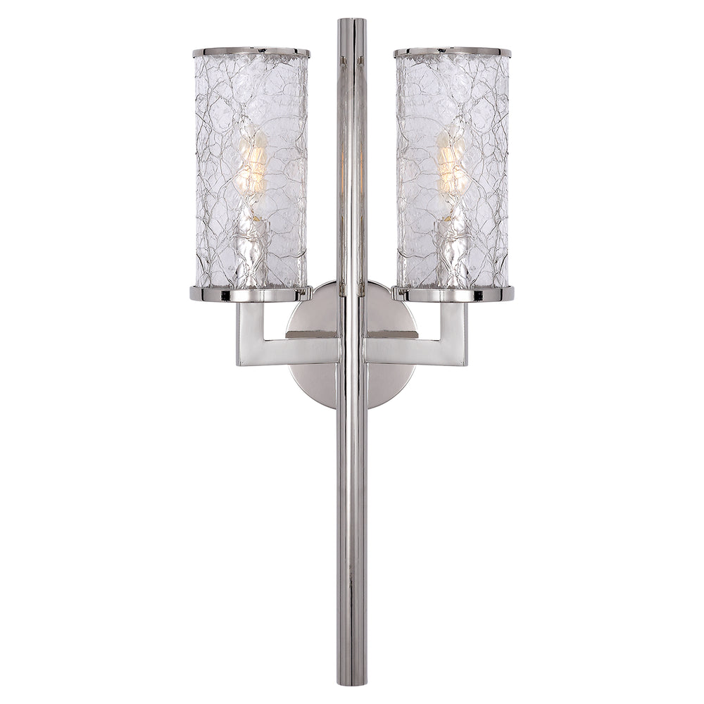 Visual Comfort Signature Canada - Two Light Wall Sconce - Liaison - Polished Nickel- Union Lighting Luminaires Decor