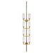 Visual Comfort Signature Canada - Eight Light Wall Sconce - Liaison - Antique-Burnished Brass- Union Lighting Luminaires Decor