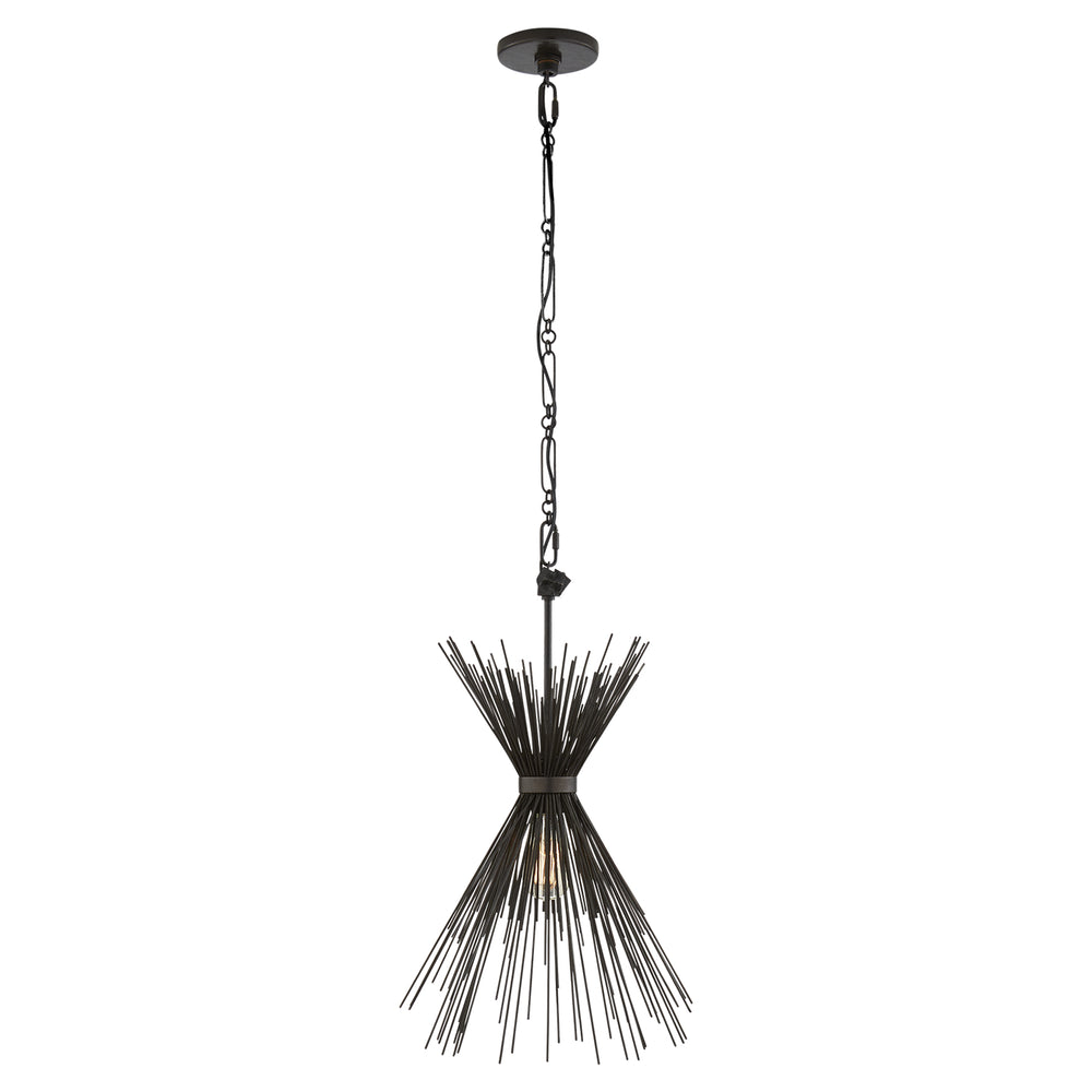 Visual Comfort Signature Canada - One Light Chandelier - Strada - Aged Iron- Union Lighting Luminaires Decor