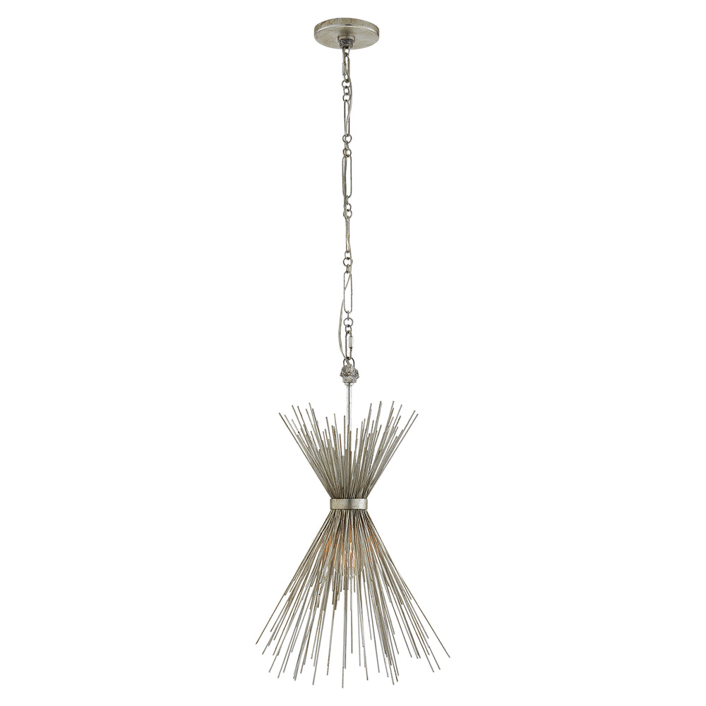 Visual Comfort Signature Canada - One Light Chandelier - Strada - Burnished Silver Leaf- Union Lighting Luminaires Decor